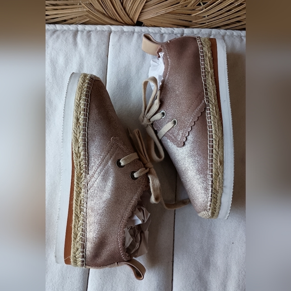 See By Chloe Metallic Espadrille Sneakers_39 - Picture 7 of 10